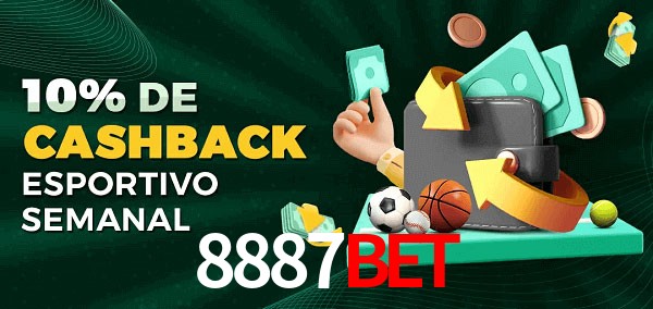 10% de bônus de cashback na 8887Bet